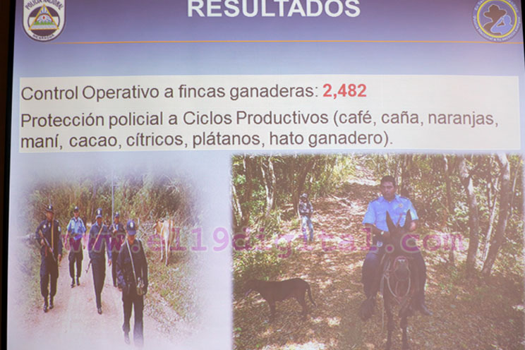Polic&iacute;a Nacional presenta resultados del Plan de Seguridad en el Campo